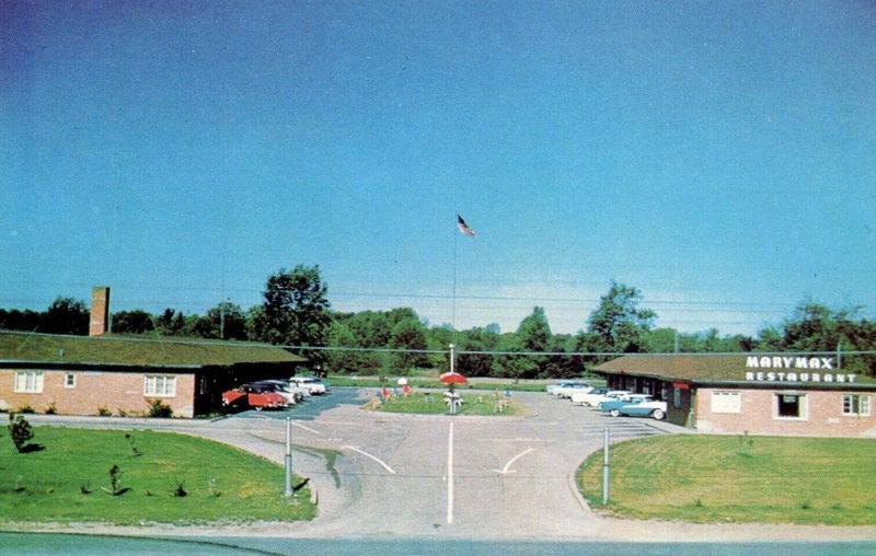 Marymax Motel - Postcard